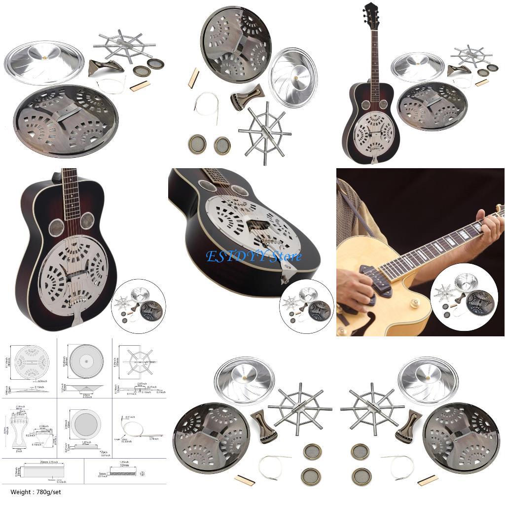 Dobro Resonator Guitar - G6DE Gitar Rezonatör Konileri Ses Deliği