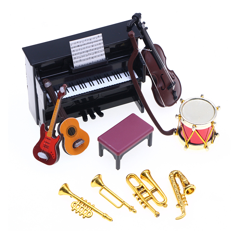Musical Instrument Manufacturers - 1:12 Evcilik Minyatür Klasik Müzik Aleti