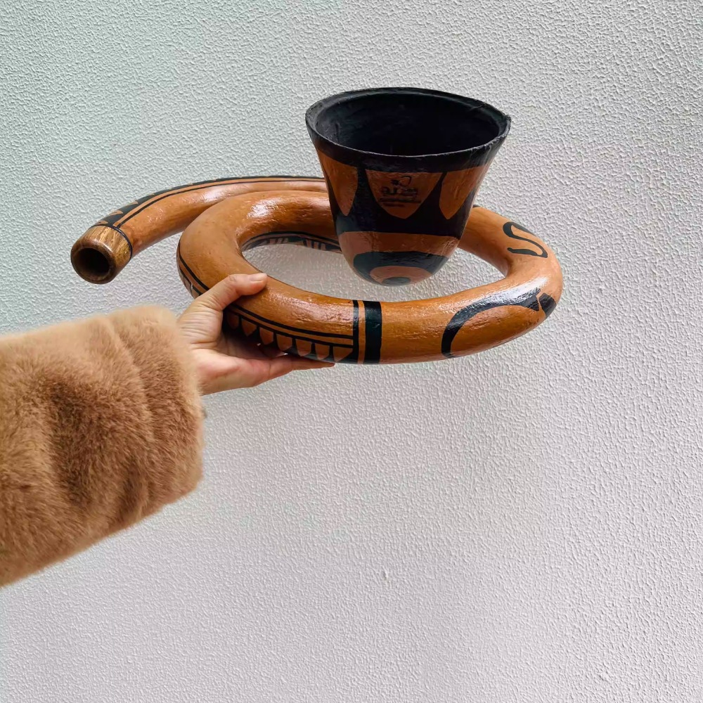 Musical Instrument Didgeridoo - Kavrulmuş Ahşap El Yapımı Didgeridoo C/D/E/F/CIS