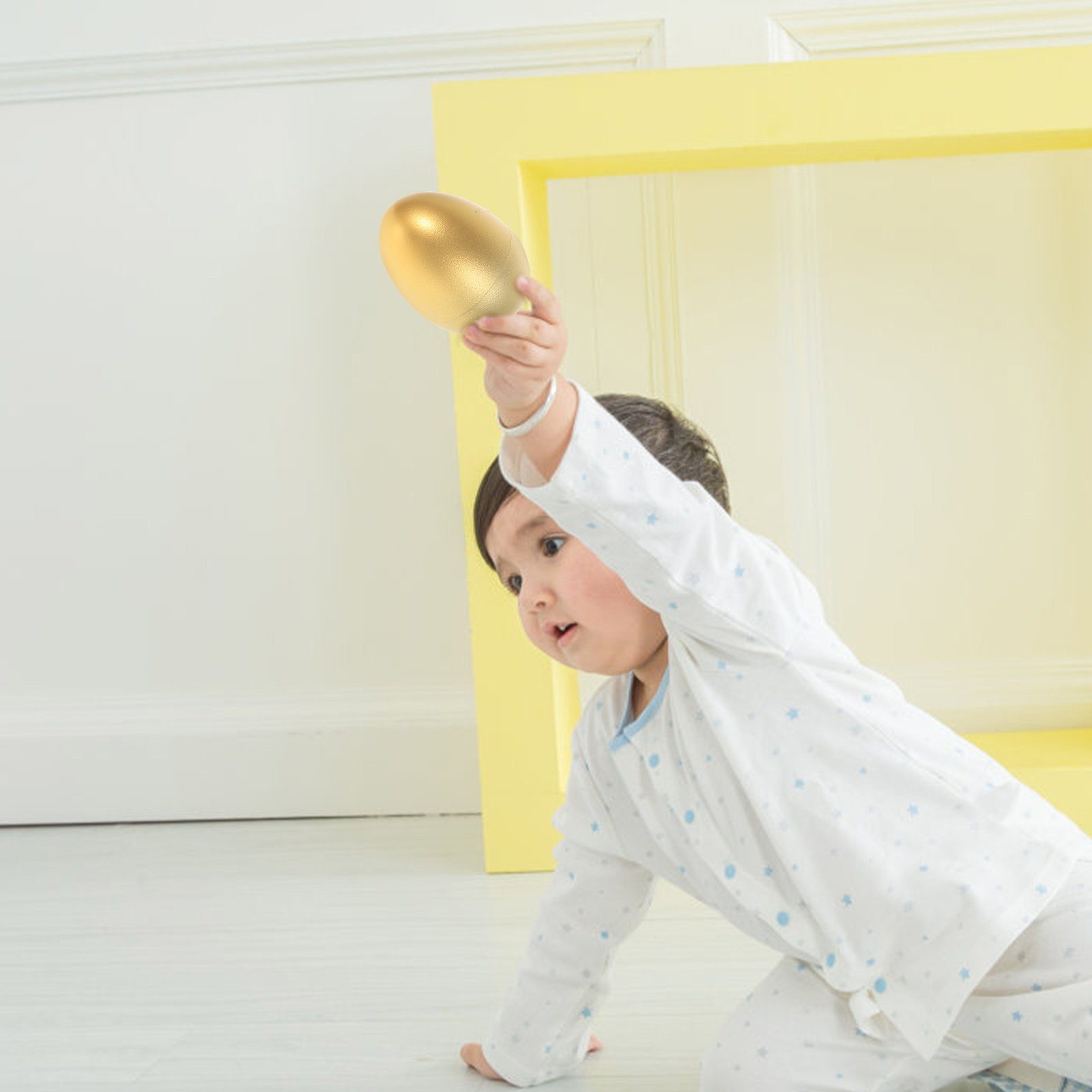 Musical Instrument I Play - 2 adet çocuk kum yumurta çalkalayıcılar