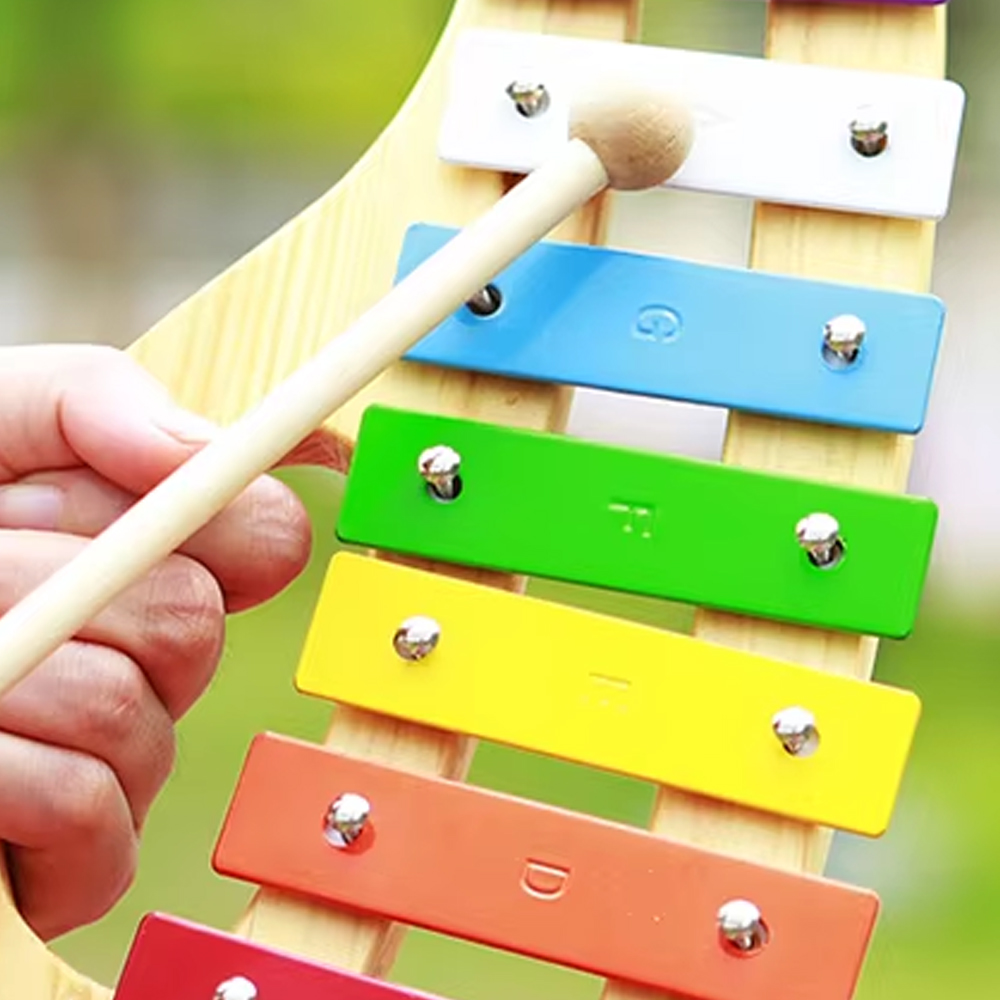 Musical Instrument Glockenspiel - 8 Nota Ksilofon Orff Müzik Aleti