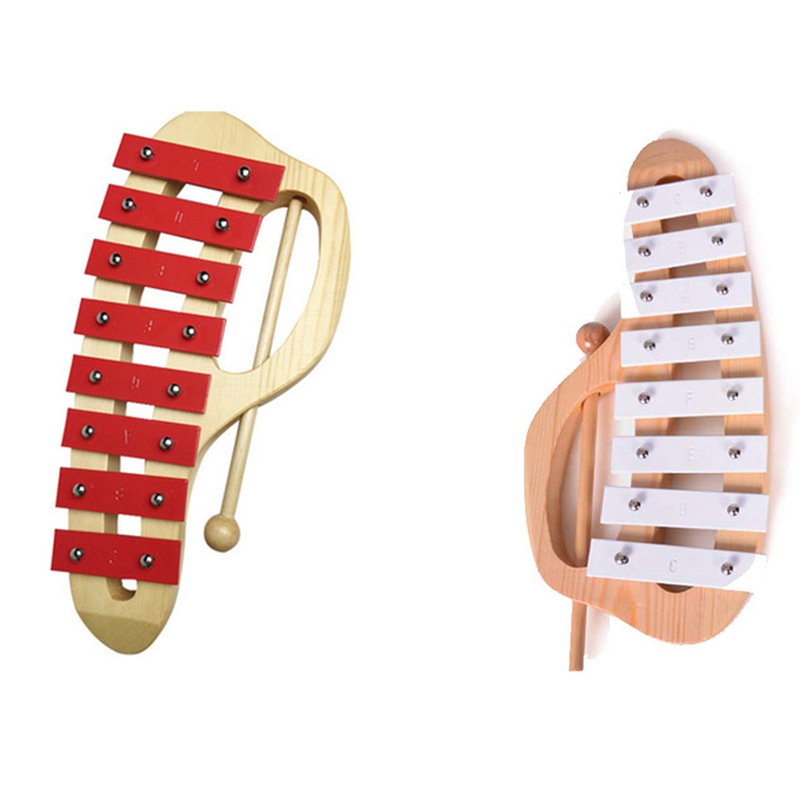 Musical Instrument Glockenspiel - AD10 El Vuruş Ksilofon Glockenspiel Tokmaklar