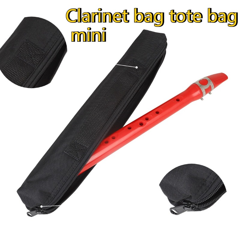 Musical Instrument A Recorder - 1 adet Kaydedici Çantası Tote Çanta