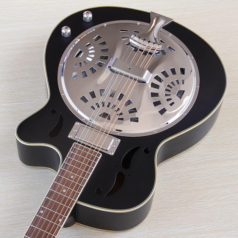 Dobro Resonator Guitar - Dobro Rezonatörlü Elektro Akustik Gitar 39