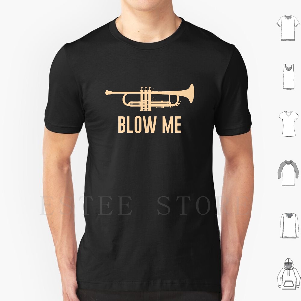 Musical Instrument Jokes - Trompet T Shirt Baskı Pamuk Enstrüman