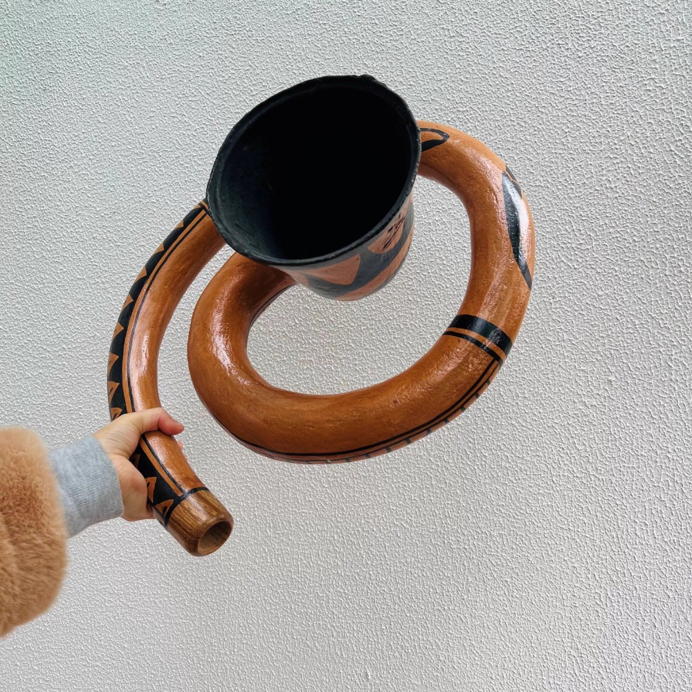 Kavrulmuş Ahşap El Yapımı Didg - Musical Instrument Didgeridoo incelemesi ve fiyatı