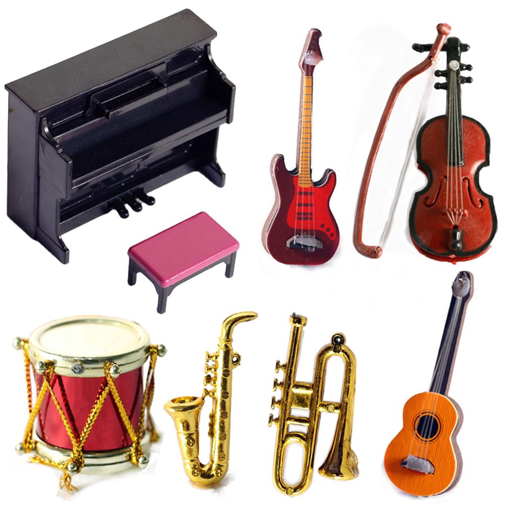 Minyatür Bebek Müzik Aletleri  - Musical Instrument Names incelemesi ve fiyatı