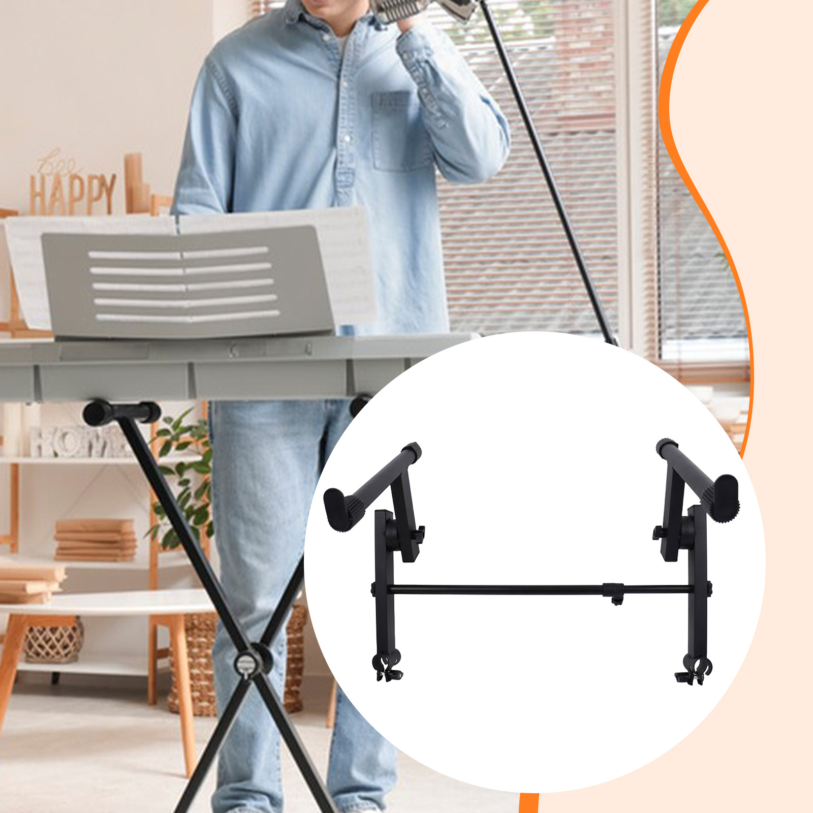 Metal Elektrikli Piyano Rafı 2 - Musical Instrument Names incelemesi ve fiyatı