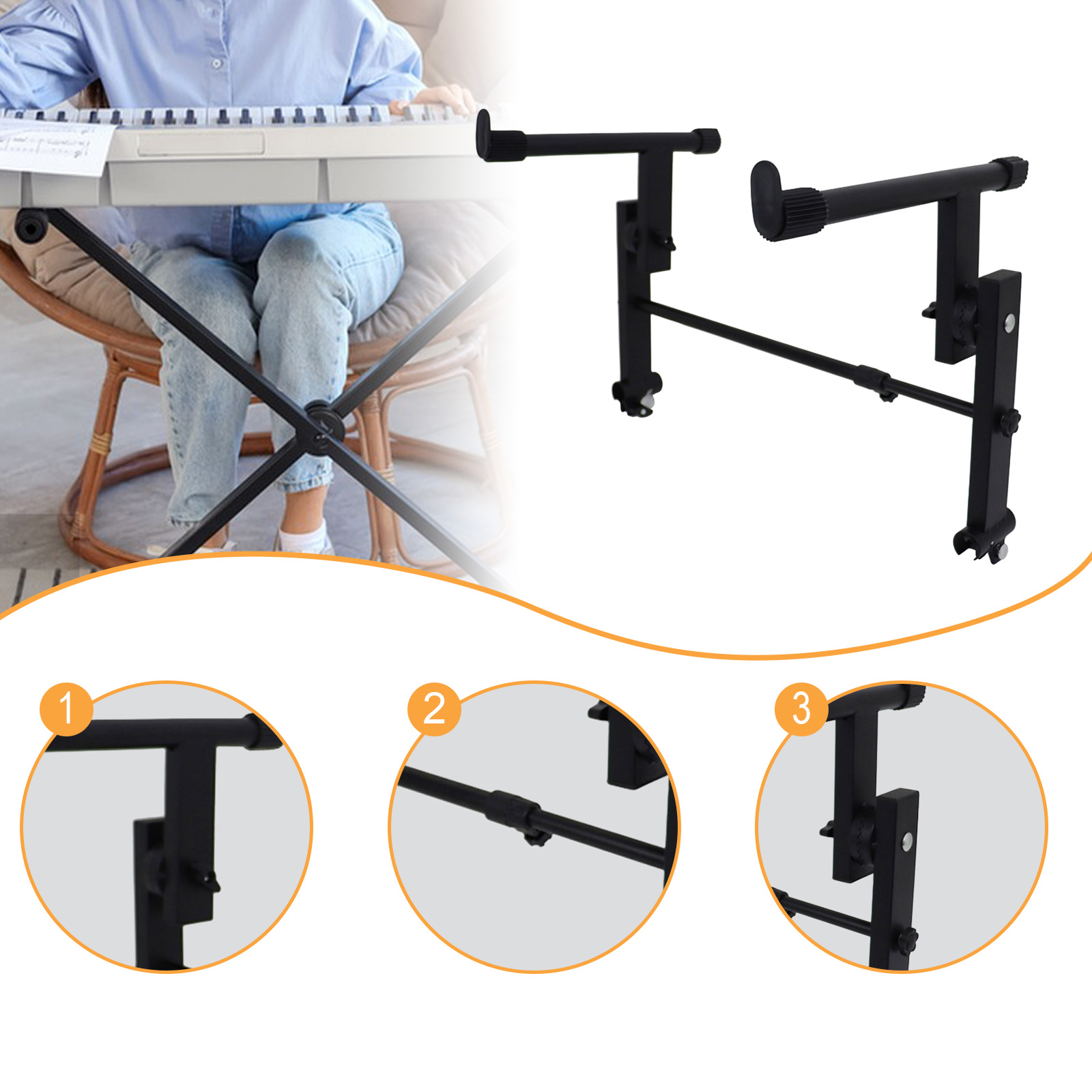 Metal Elektrikli Piyano Rafı 2 - Musical Instrument Names incelemesi ve fiyatı