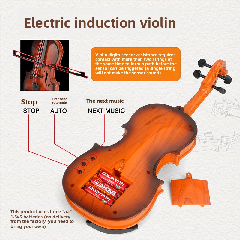 Akustik Keman Oyuncaklar Ayarl - Musical Instrument Names incelemesi ve fiyatı