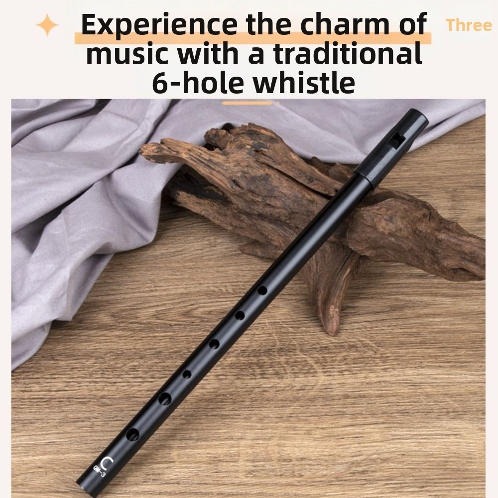 6 Delikli C/D Anahtarlı İrland - Tin Whistle Flute incelemesi ve fiyatı