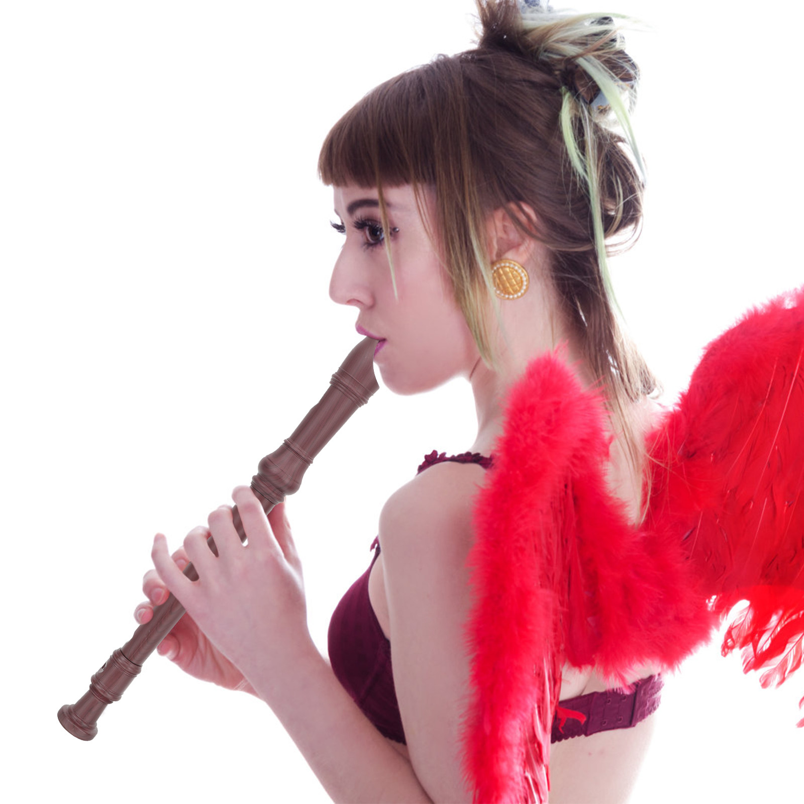 8 Delikli Soprano Rekorde Flüt - Musical Instrument A Recorder incelemesi ve fiyatı